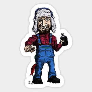 Backwoods Bob Sticker